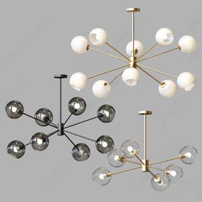 北欧吊灯3D模型下载